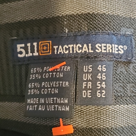 5.11 Tactical Series. Men Midnight Navy 46 Waist. Unhemmed.patrol Duty Uniform - Picture 8 of 10